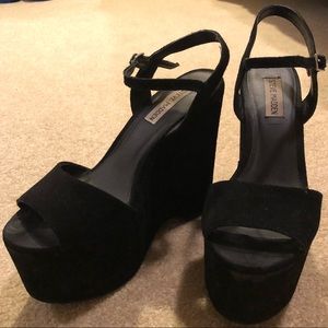 Steve Madden Jaylee Heels - Black Size 8.5
